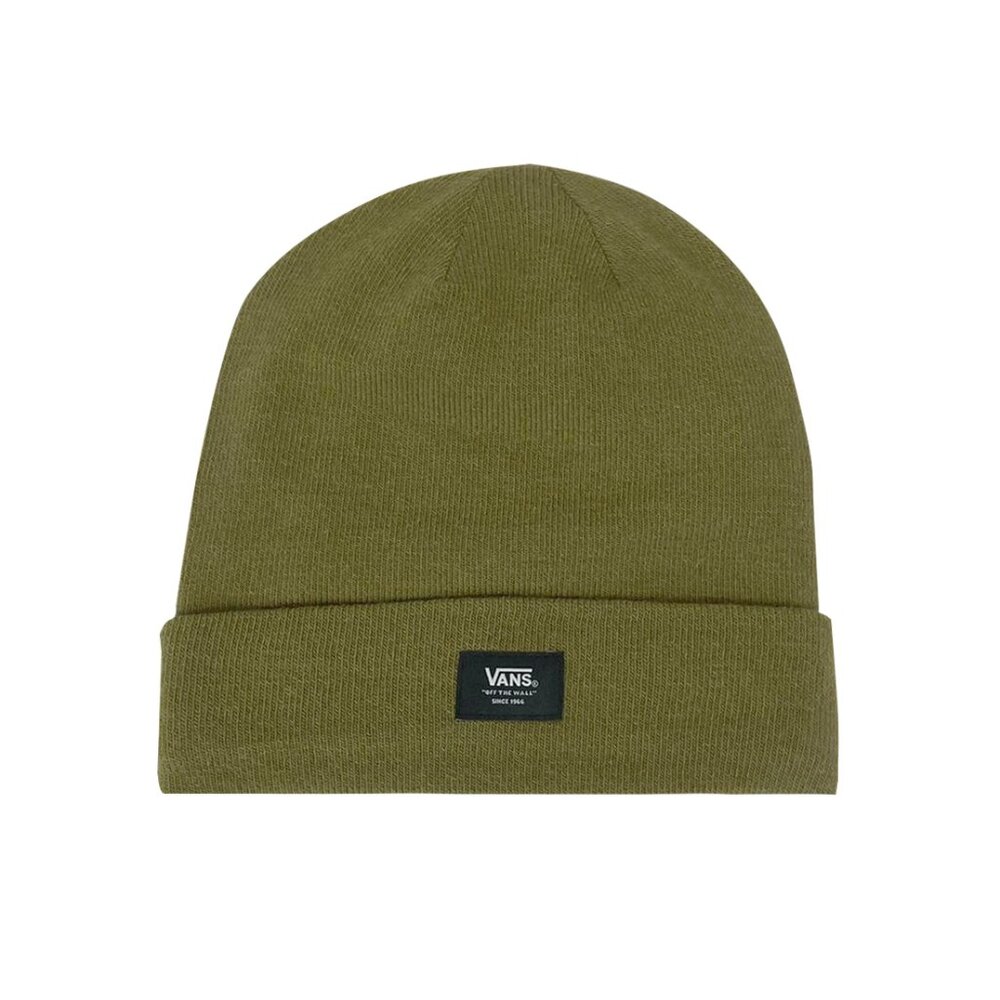 Vans Men Cuff Beanie Water Resistant Olive New with tags